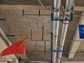 达孜管廊支架的安装方法